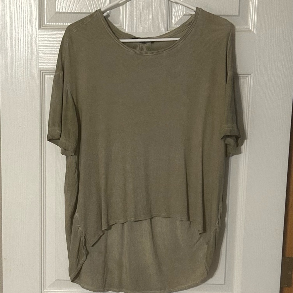 Olive Green Women's Top